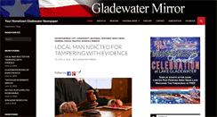 Desktop Screenshot of gladewatermirror.com